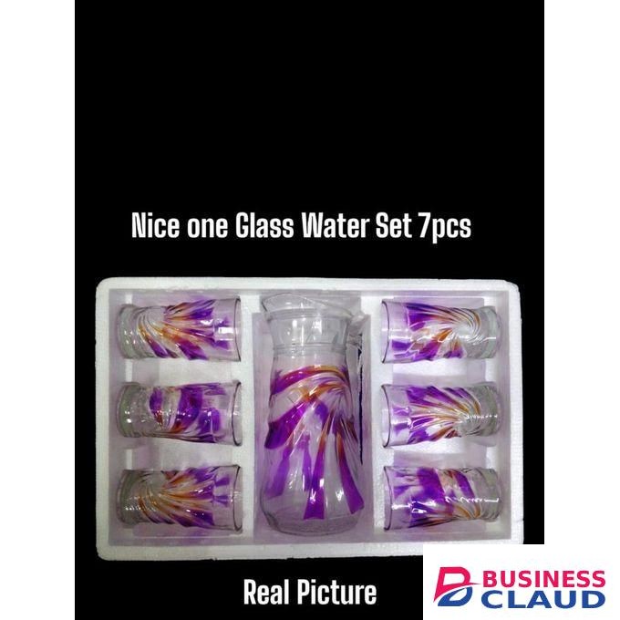 Niceone 7pcs,Water Glass Set