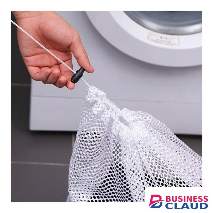 Large Thicken Mesh Protect Clothing Washing Heavy Duty Laundry Drawstring Bag