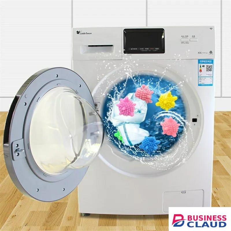 Reusable Magic Laundry Ball For Household Cleaning Washing Ball Machine Clothes Softener Starfish Shape Solid Cleaning Balls 10pc