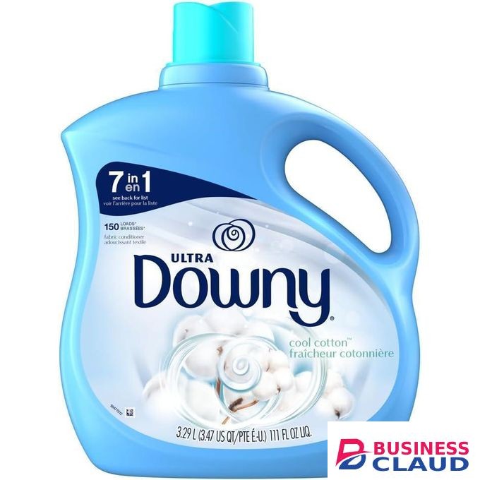 Downy Fabric Softener Liquid, Cool Cotton Scent, 150 Loads
