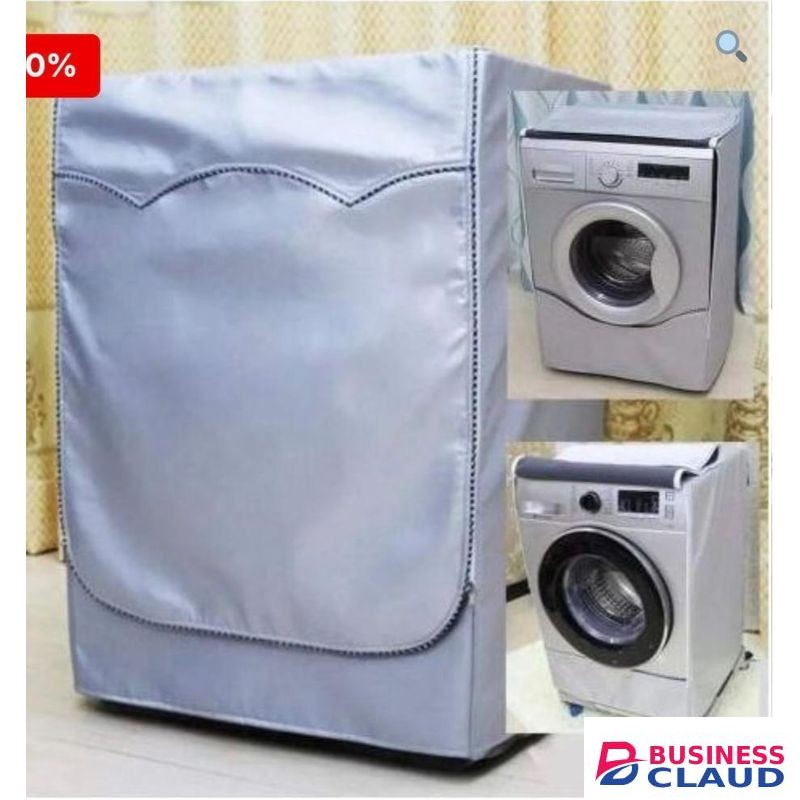 Front Load Washing Machine Cover 12kg Heavy Duty Waterproof Dustproof Durable Protector for Home Laundry Appliances Long Lasting Fit Easy Installation