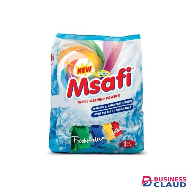 Msafi Washing Powder 500g – Dazzling Bright Detergent for Hand & Machine Wash