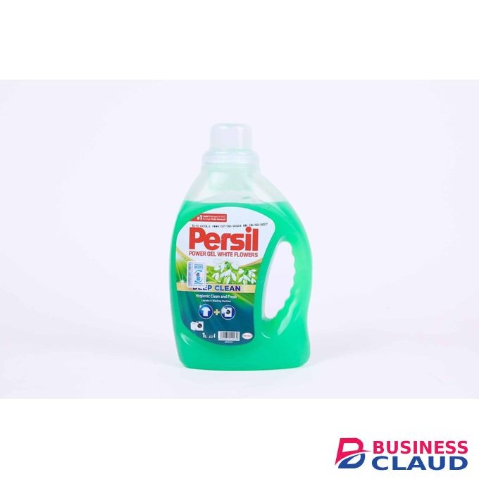 Persil Machine Wash Deep Cleansing White Flower Cleaning Gel – 1L. Laundry Detergent Machine Gel, Omo, Sunlight, Toss