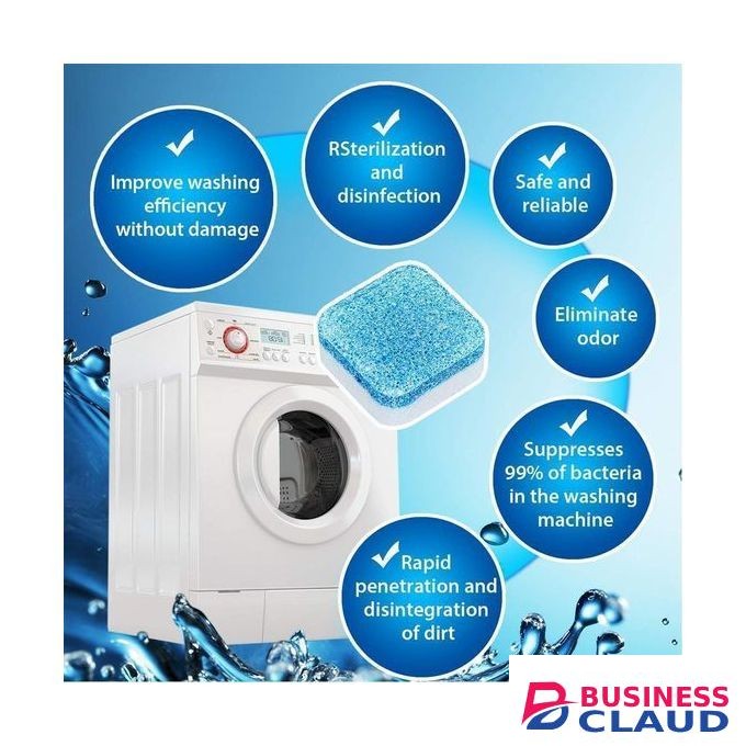 12Washing Machine Deep Cleaner Effervescent Tablet