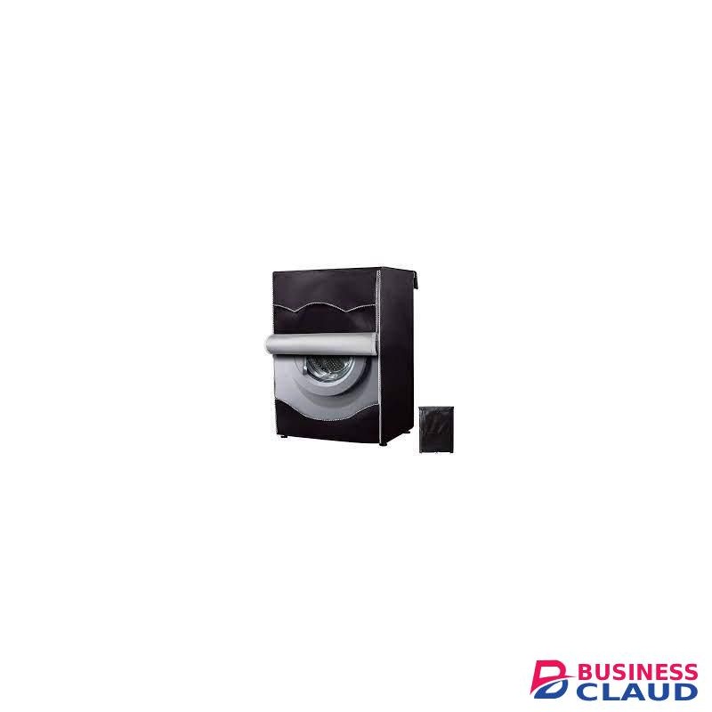 Washing Machine Cover, 210D Oxford Cloth Waterproof Dryer Cover With Zipper, Outdoor M (85x60x55cm) for Front Load Washer/Dryer