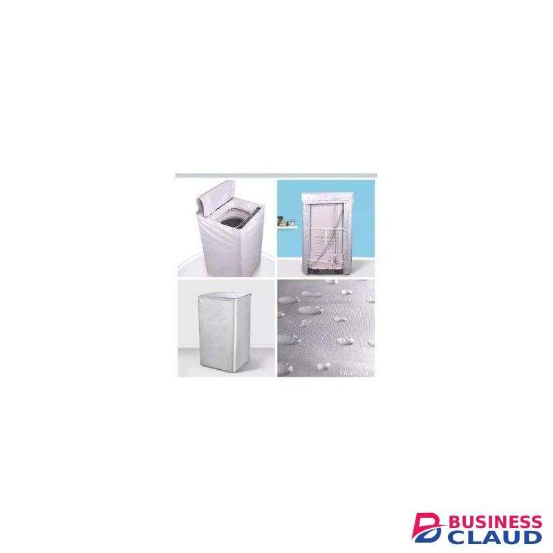 Top Load Waterproof Washing Machine Cover-silver