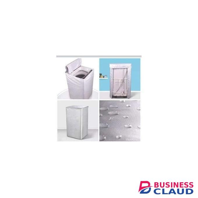 Top Load Waterproof Washing Machine Cover-silver