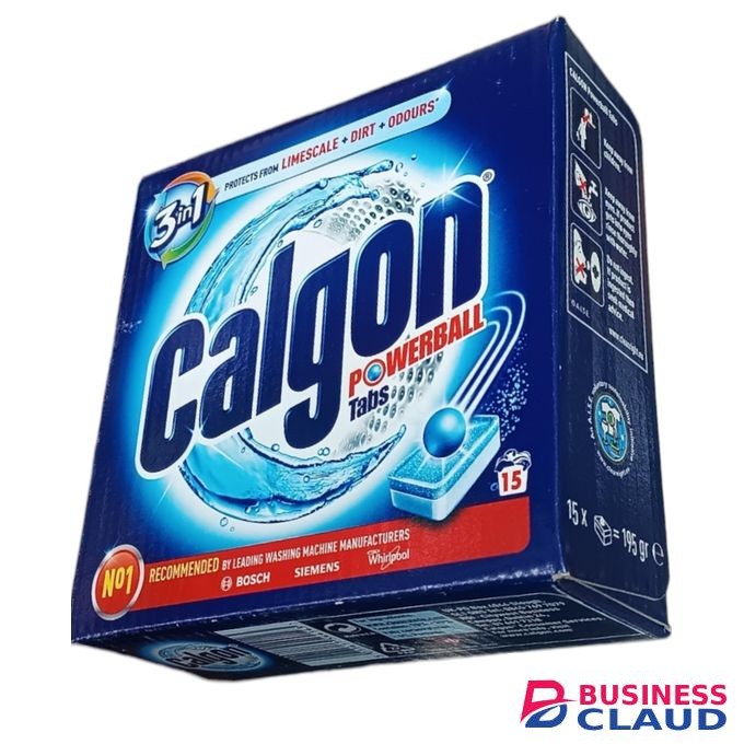 Calgon WASHING MACHINE CLEANING Powerball Tabs Remove LIMESCALE DIRT ODOURS nk