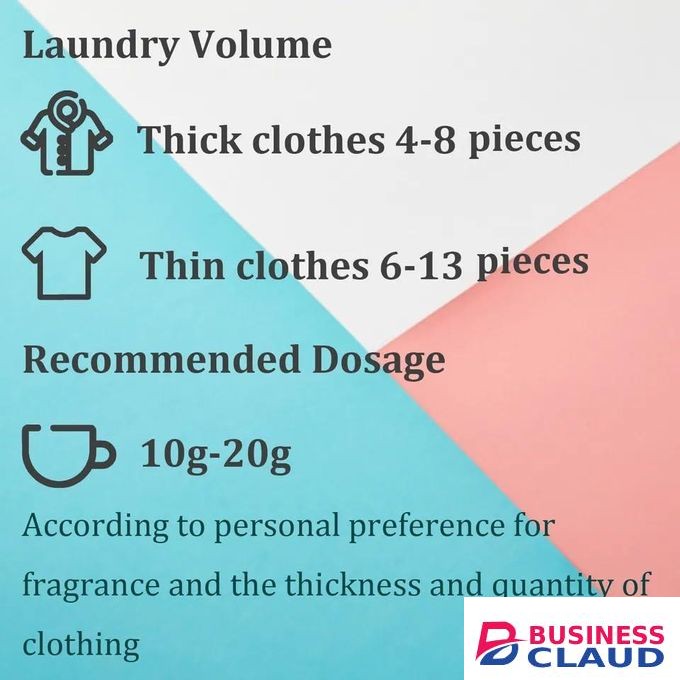 KUAKUA 240g Freesia - Washing Machine Laundry Fragrance Beads Perfume Leave Pods Booster Scent Softener Clothing Clean Detergent Diffuser Clothes