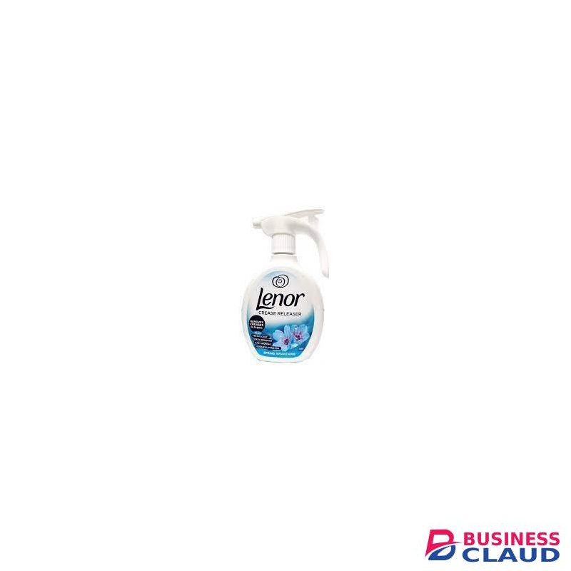 Lenor Crease Releaser Spray Removes Creases in Fabric. Spring Awakening Scent