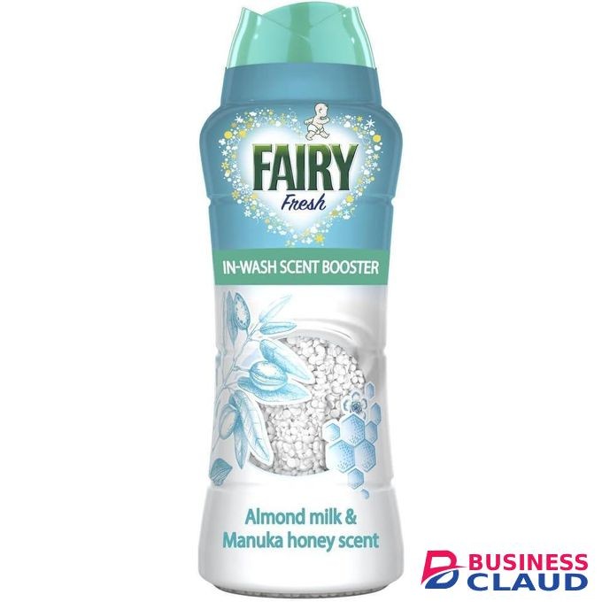 Fairy In-Wash Scent Booster Laundry Beads, For Mild Freshness That Lasts, Suitable for Sensitive Skin, Almond Milk & Manuka Honey (570g