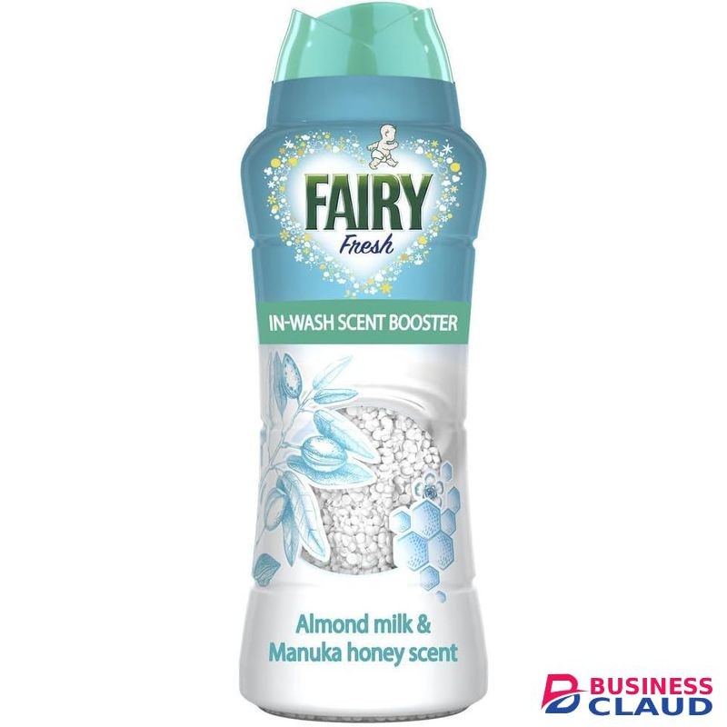 Fairy In-Wash Scent Booster Laundry Beads, For Mild Freshness That Lasts, Suitable for Sensitive Skin, Almond Milk & Manuka Honey (570g