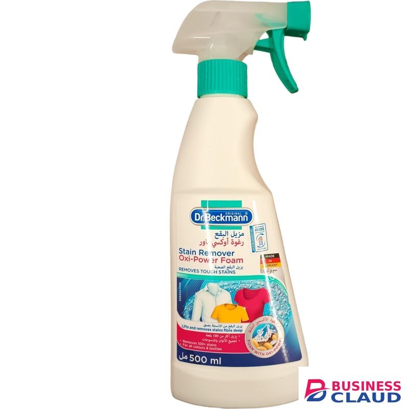 Dr Beckmann STAIN REMOVER OXI-POWER FOAM Removes Tough Stains Fibre Deep 100+ STAINS All Colours & Textiles nk