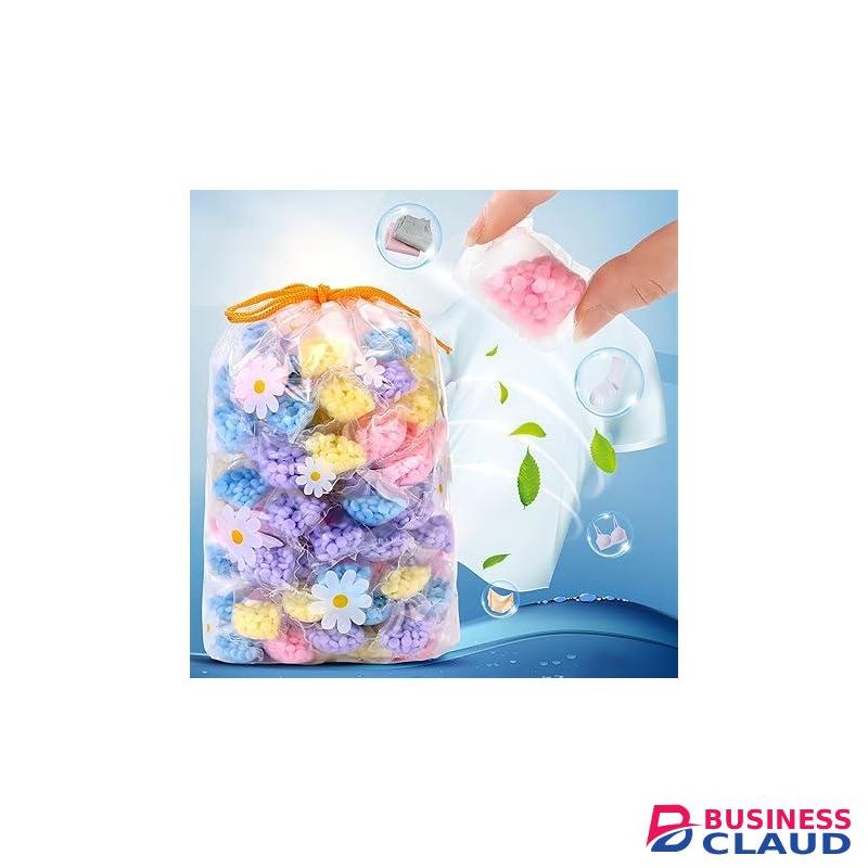 40 Pcs Fragrance Condensate Beads Scent Boosters Household Tools Bulk Laundry Detergent Washer Detergent Clothes Washing Clothes Washing Tools Fragrance Softener (Assorted Color)