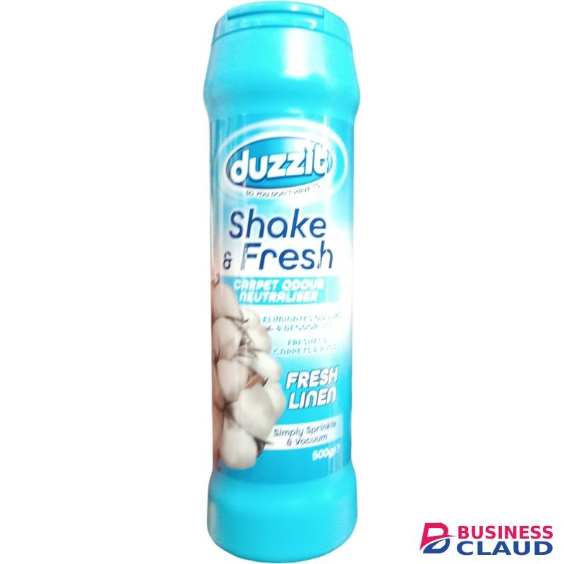 Duzzit Carpet Fresh Odour Neutraliser Powder Fresh Linen jm