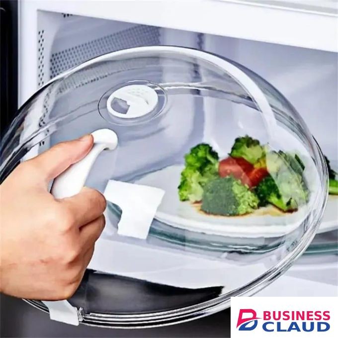 Microwave Food Cover with Steam Vents – BPA-Free Splatter Guard for Microwave Cooking Heat-Resistant and Dishwasher-Safe Fits Most Plate Sizes,Microwave Food Cover with Steam Vents - BPA-Free Splatter Guard for Safe Heating