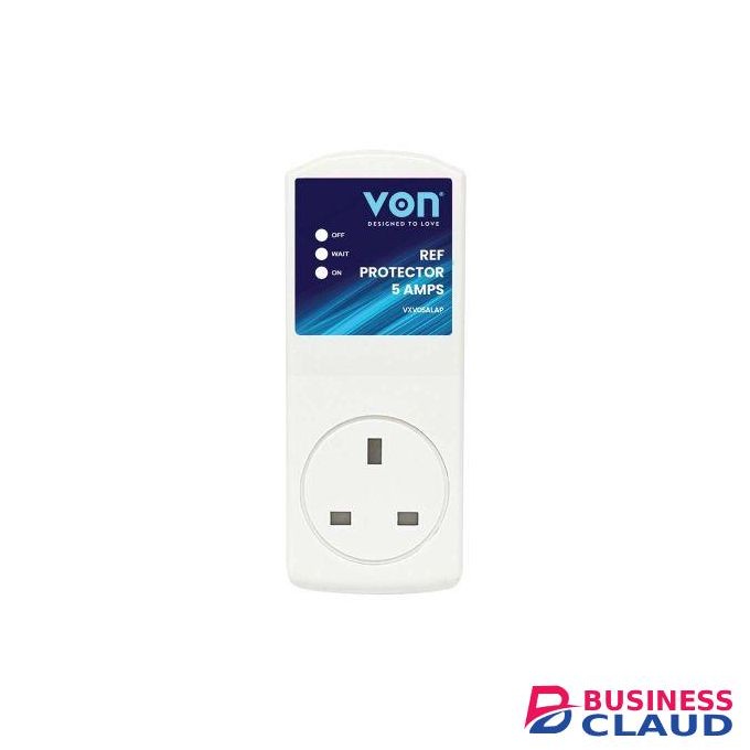 VON REF Protector Fridge Guard 5 AMPS/VXV05ALAP FR 5 AMPS - White (1YR WRTY)