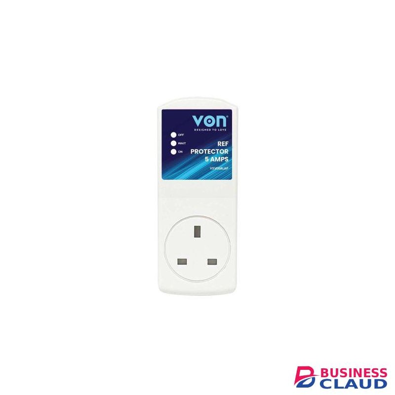 VON REF Protector Fridge Guard 5 AMPS/VXV05ALAP FR 5 AMPS - White (1YR WRTY)