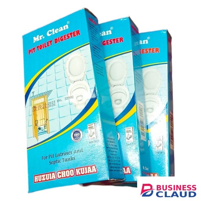 Mr Clean 3X Pit Toilet Digester LATRINES & SEPTIC TANKS Prevents Overfilling Reduces Odours nk