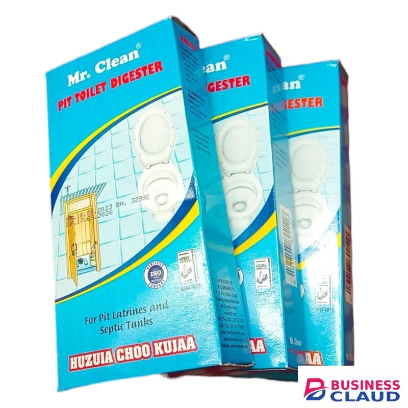 Mr Clean 3X Pit Toilet Digester LATRINES & SEPTIC TANKS Prevents Overfilling Reduces Odours nk
