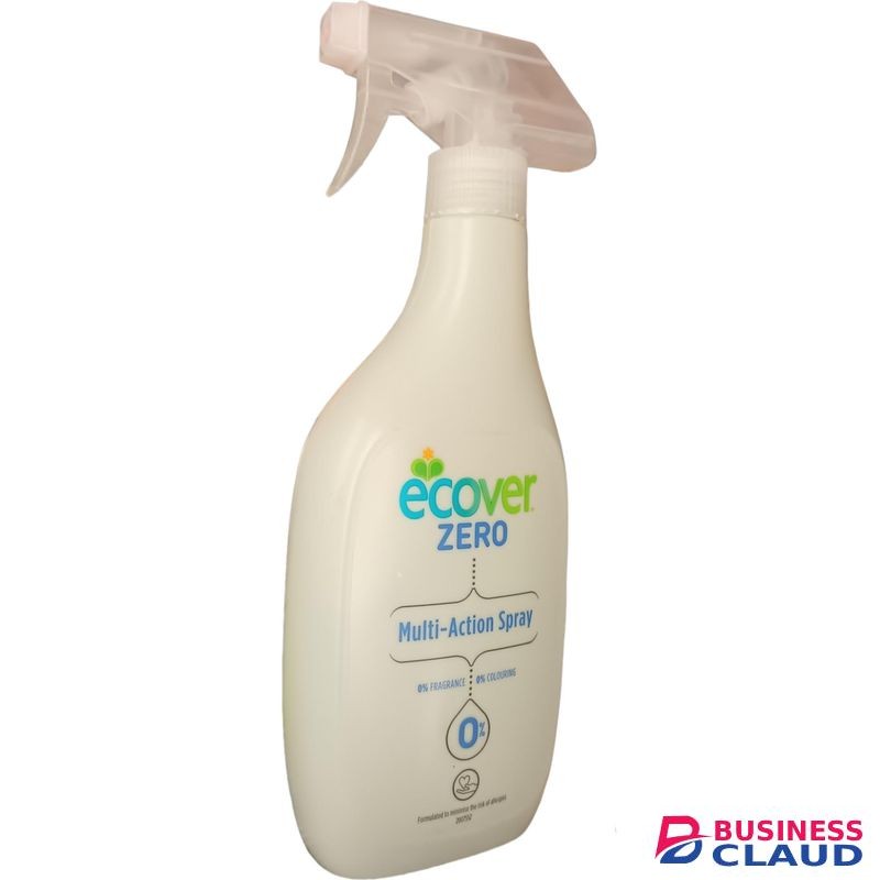 Ecover MULTI-ACTION SPRAY Cleaner Antibacterıal ZERO Fragrance Colourant MINIMIZES THE RIST OF ALLERGÍES