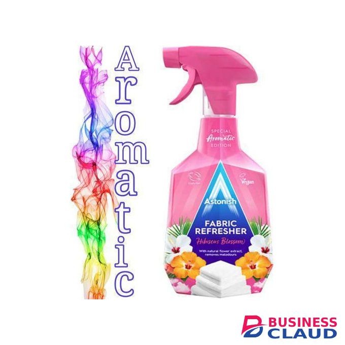 Astonish Hibiscus Blossom AROMATIC Fabric Freshener cf