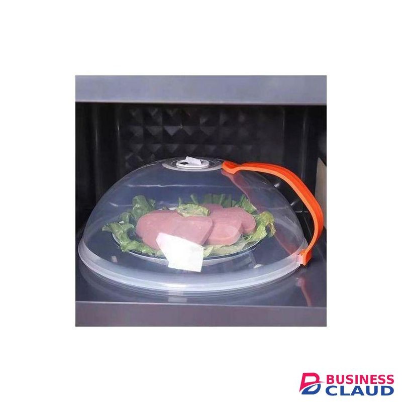 Microwave Food Cover with Steam Vents – BPA-Free Splatter Guard for Microwave Cooking Heat-Resistant and Dishwasher
