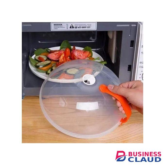 Microwave Food Cover with Steam Vents – BPA-Free Splatter Guard for Microwave Cooking Heat-Resistant and Dishwasher
