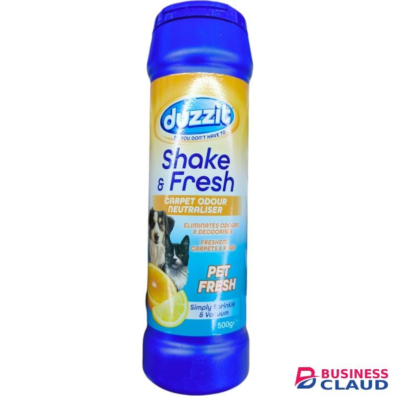 Duzzit Pet Fresh Shake & Fresh Carpet Odour Neutraliser, Eliminates Odour jm