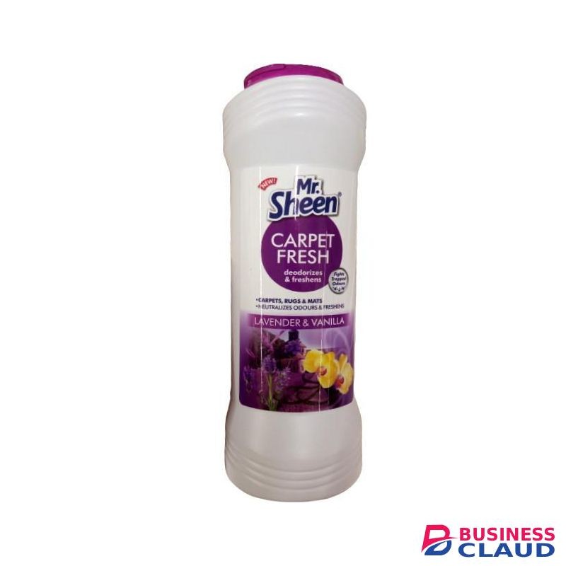 Mr Sheen Carpet Fresh Dëodorizes & Freshen ,Lavender & Vanilla