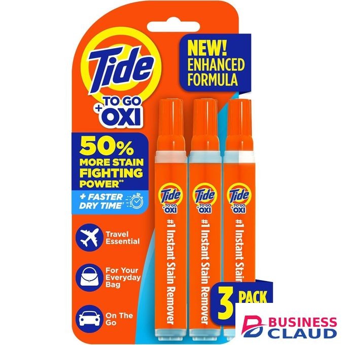 Tide Stain Remover for Clothes,To Go Pen, Instant Stain Remover & Spot Cleaner, Portable & Travel-Friendly pack of 3