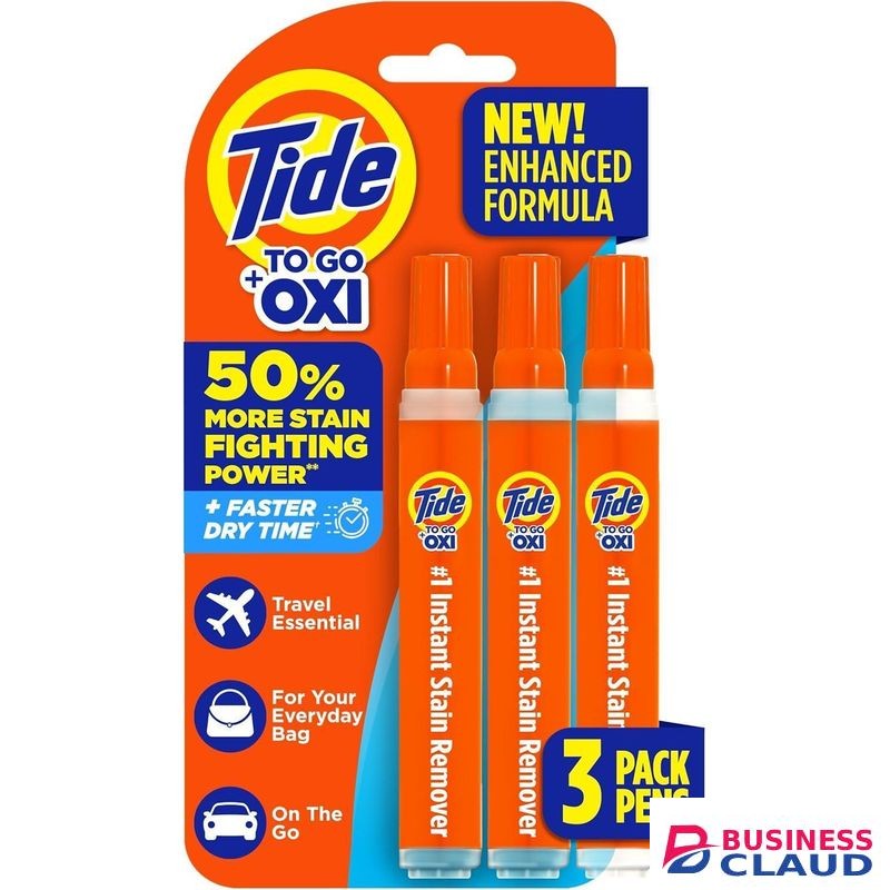 Tide Stain Remover for Clothes,To Go Pen, Instant Stain Remover & Spot Cleaner, Portable & Travel-Friendly pack of 3