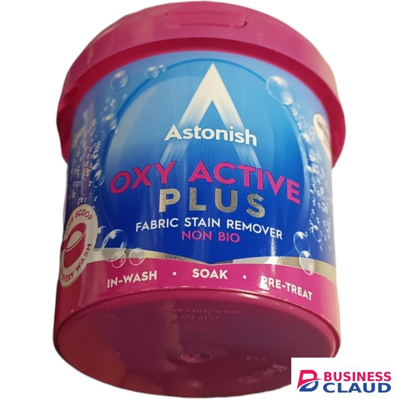 Astonish OXY ACTIVE PLUS FABRIC STAIN REMOVER ONE SCOOP ONE WASH
