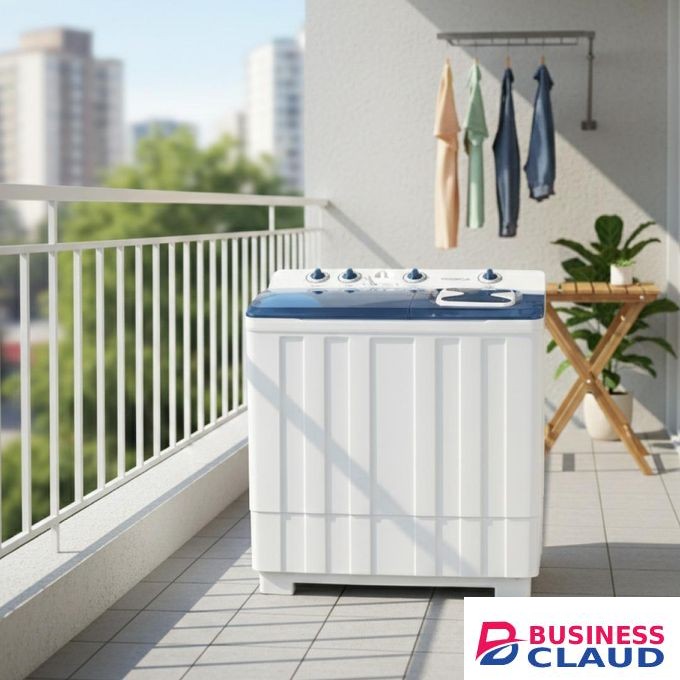 Vision Plus 10KG Twin Tub Top Load Washing Machine - (2YRS WRTY)