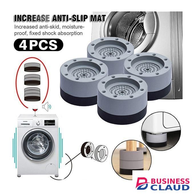 Washing Machine Anti Vibration Pads Shock And Noise Cancellation Pads 4pcs