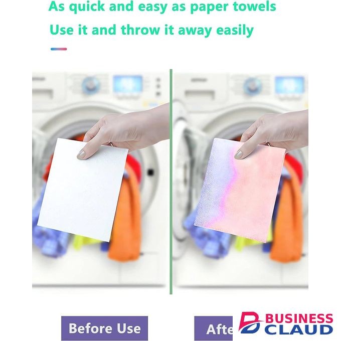 50pcs Anti-Dyeing Fabric Color Absorbing Paper, Cross-Resistant Anti-Staining Sheets Suces Clothing Absorbent Film, Colour & Dirt Catcher Household Washing Machine