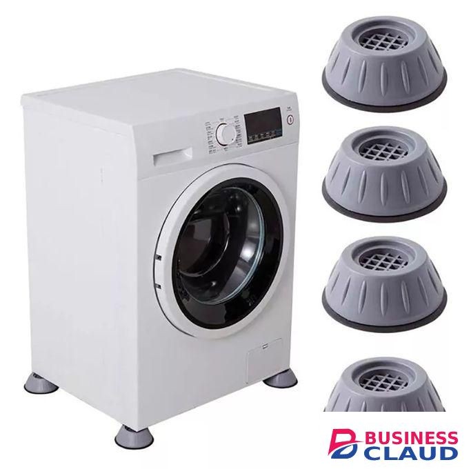 4Pc Washing Machine Antivibration Anti Vibration Pads Shock And Noise Cancellation Pads