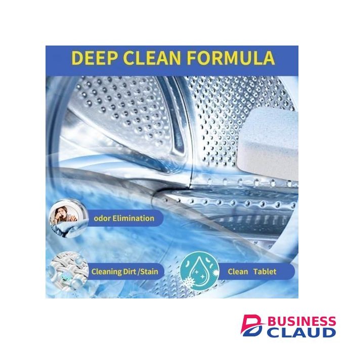 afresh WASHING MACHINE EFFERVESCENT CLEANER DRUM CLEANING TABLETS