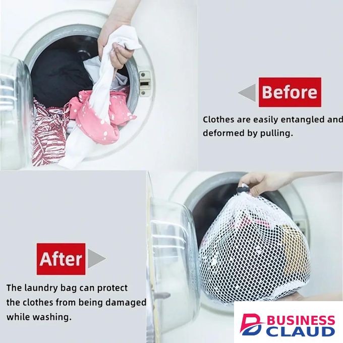 4Pcs Mesh Laundry Bags for Washing Machine Washing Mesh Laundry Bag Laundry Bag for Sensitive Shirts, Shoes, Bra, Underwear, Baby Clothes, Laundry Bag