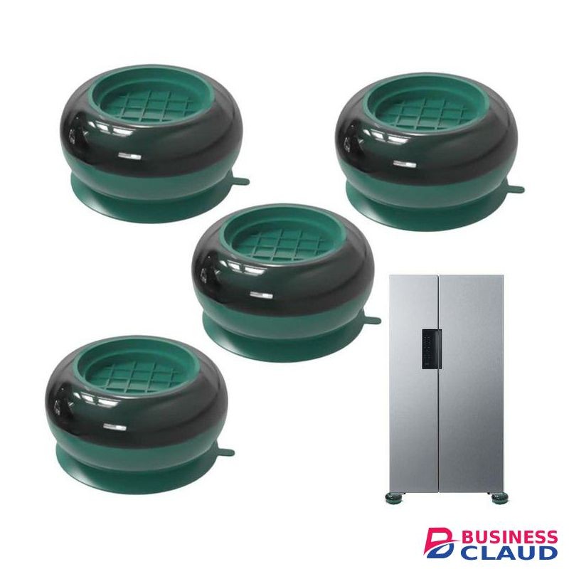 Universal Shock And Noise Cancelling Anti-Vibration Pads-4pcs