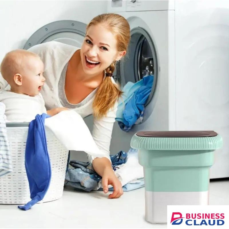 Foldable Washing Machine – 7.5kg Portable Mini Washer For Home, Dorm & Travel Use