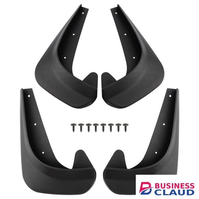 4pcs Car Front and Rear Mud Flaps Splash Guards Mud flaps