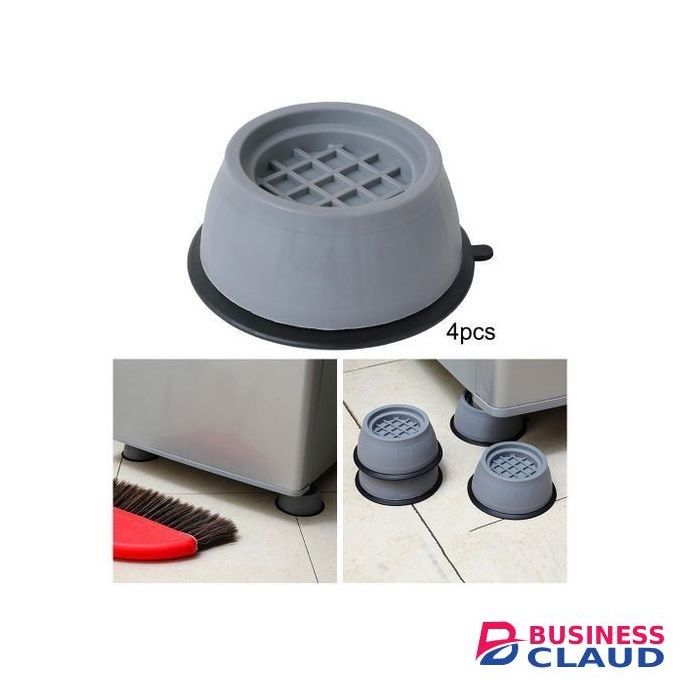 4Pc Washing Machine Anti Vibration Pads Shock And Noise Cancellation Pads