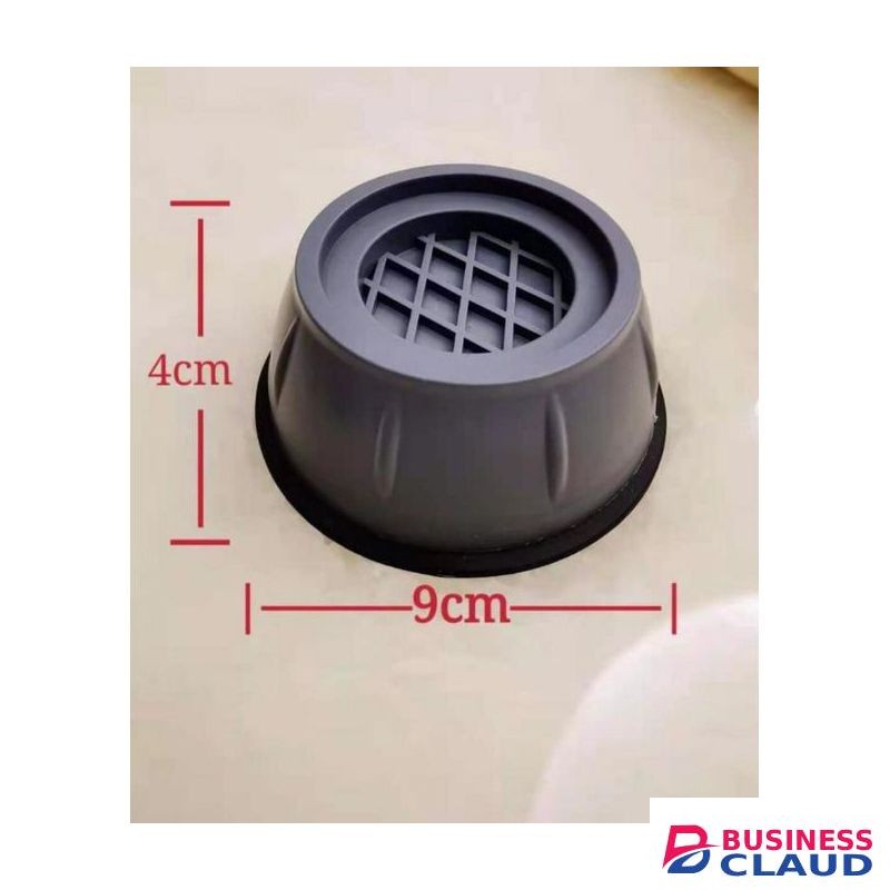 4Pc Washing Machine Anti Vibration Pads Shock And Noise Cancellation Pads