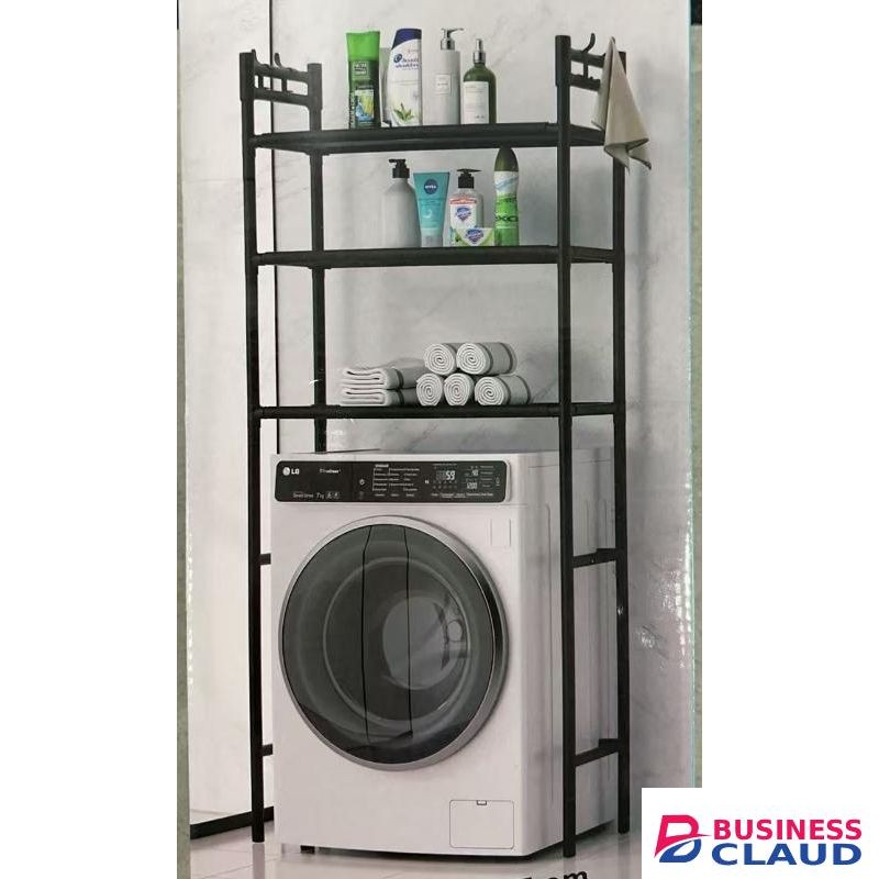 Multi-Layer Washing Machine Organizer Shelf Rack – Floor Standing