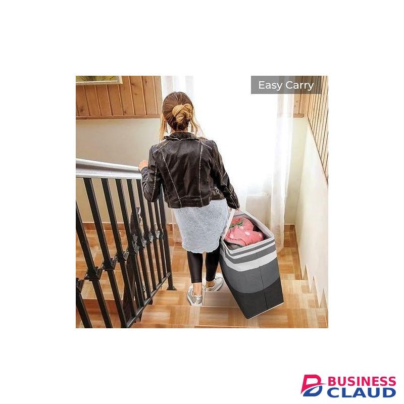 TIMBUTUS 75L Laundry Basket With Handle,Dirty Clothes Storage Basket