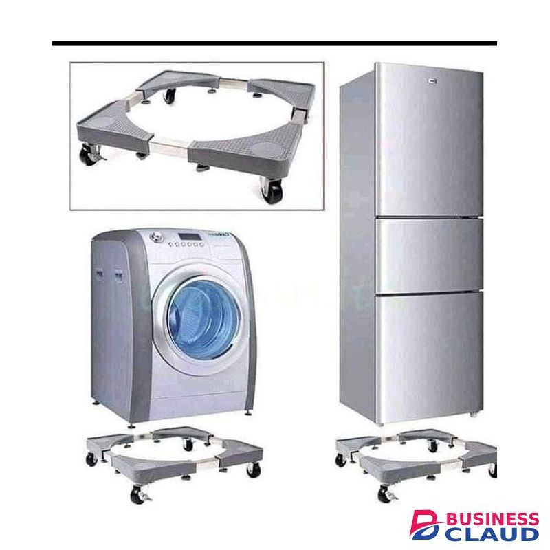 Na Big Adjustable Washing Machine/Fridge Mover Stand/Trolley – Heavy-Duty Universal Appliance Moving Base for Easy Transport and Stability