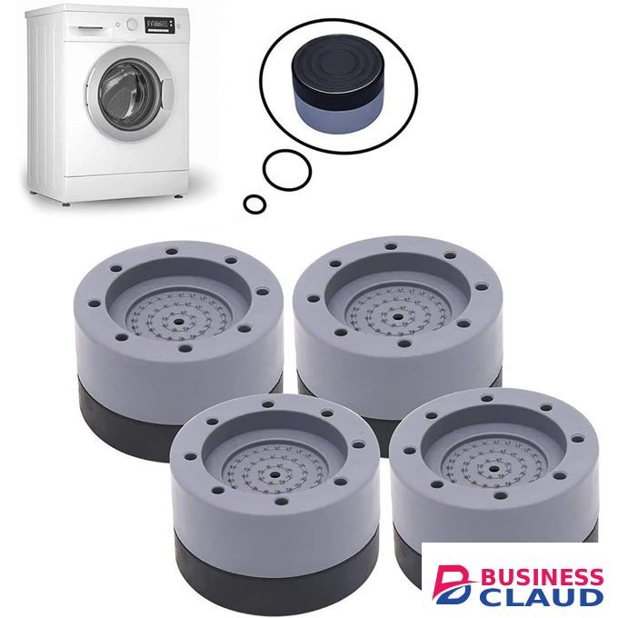 4PCS Anti-Vibration Pads For Washing Machine & Dryer- Shock Absorbing Noise Cancelling Floor Protection