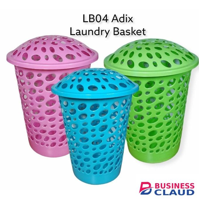 Round Plastic Laundry Basket