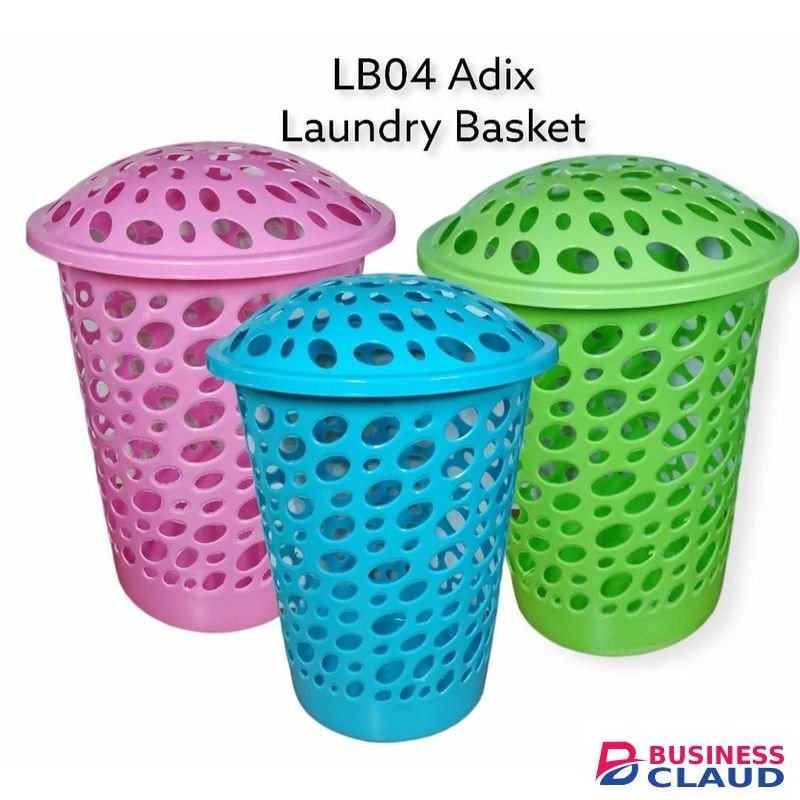 Round Plastic Laundry Basket